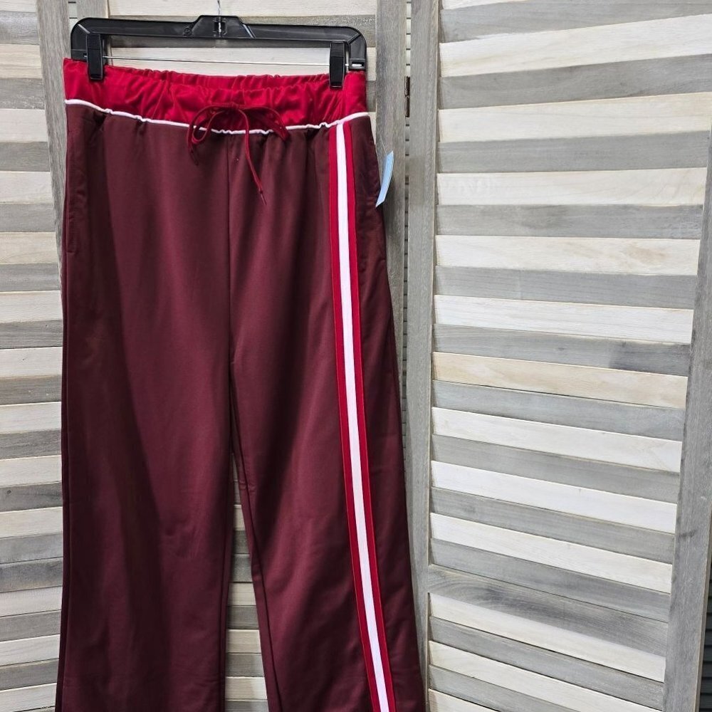 Women's Coca-Cola Graphic Wide Leg Track Pants | Small - Picture 4 of 12